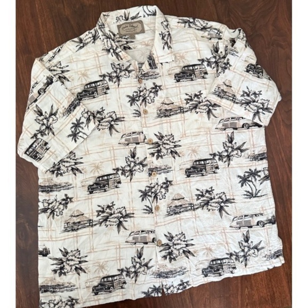 Palm Island Clothing Company‎ Mens Short Sleeve Shirt Size XL